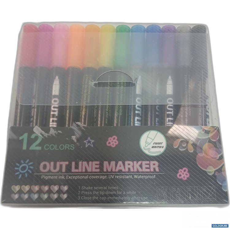 Artikel Nr. 883190: 12 Colors Out Line Marker 