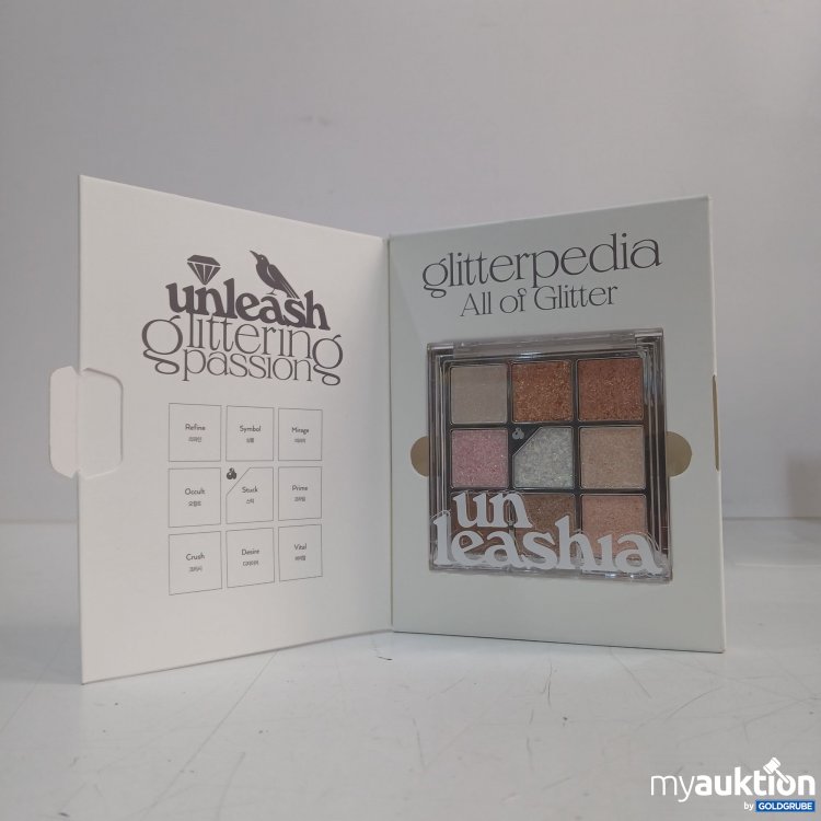 Artikel Nr. 886190: Unleashia Glitterpedia Lidschattenpalette 9 Farben