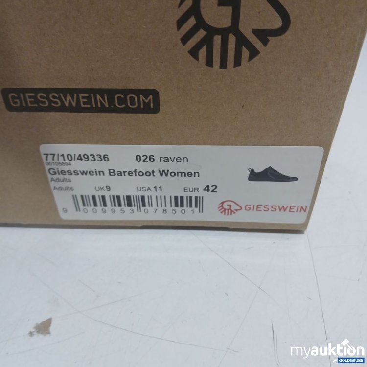 Artikel Nr. 993190 Artikel Nr. 993190: Giesswein Sneakers Schwarz Barefoot