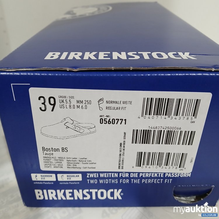 Artikel Nr. 997190: Birkenstock Boston BS Taupe Größe 39
