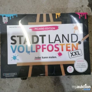 Auktion Stadt Land Vollpfosten XXL Picasso Edition 