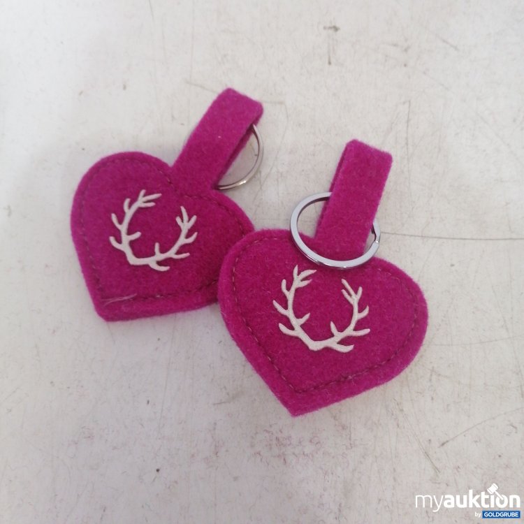 Artikel Nr. 719191 Artikel Nr. 719191: Lana Green Filz Schlüsselanhänger 2 Stück