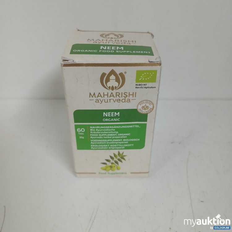 Artikel Nr. 796191 Artikel Nr. 796191: Maharishi Ayurveda Neem 60 Kapseln 30g