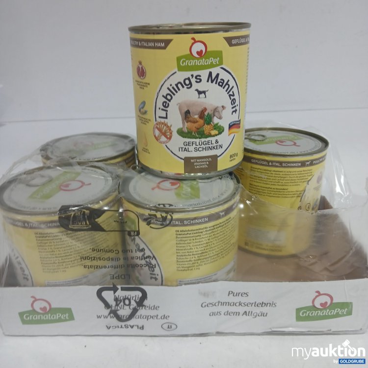 Artikel Nr. 873191: GranataPet Hundefutter Geflügel&Ital. Schinken &x800g