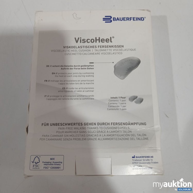 Artikel Nr. 906191: Bauernfeind ViscoHeel Viskoelastisches Fersenkissen 