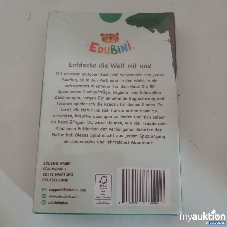 Artikel Nr. 921191: EDUBINI Outdoor Suchspiel 50 Karten