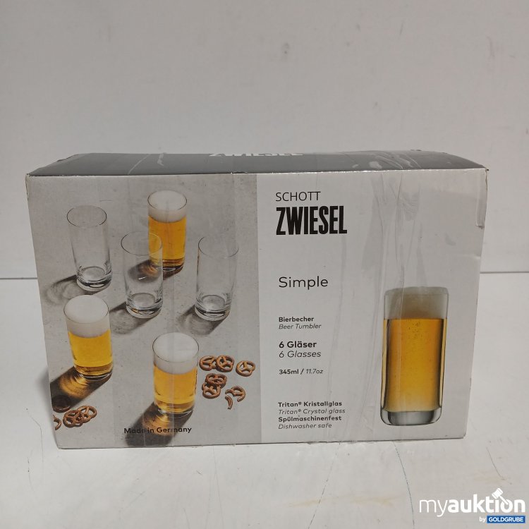 Artikel Nr. 953191: Schott Zwiesel Simple Bierbecher 6x345ml 