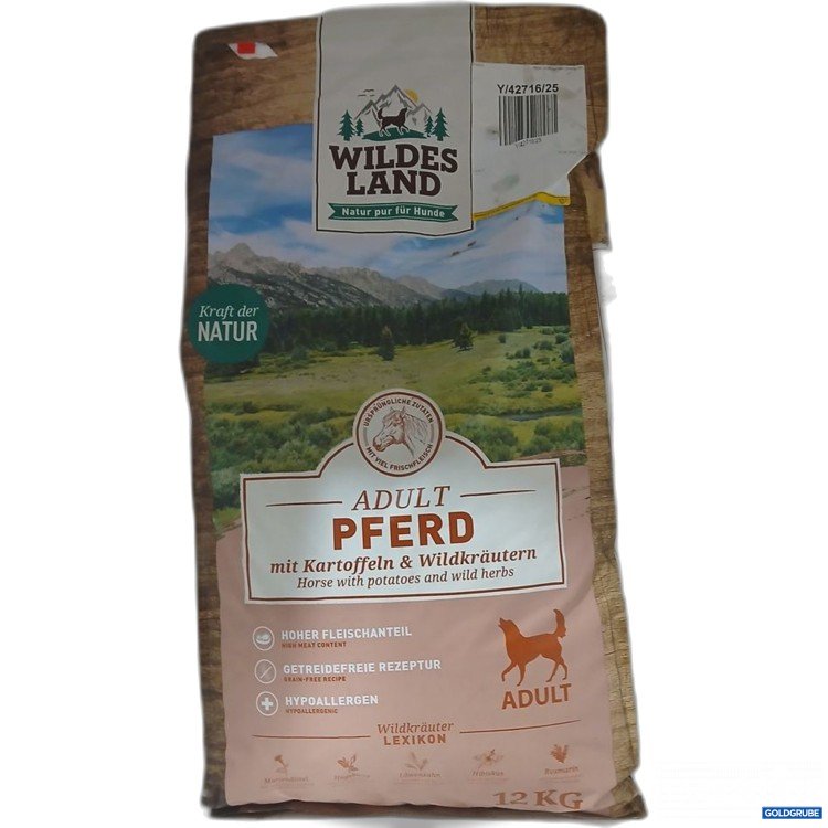 Artikel Nr. 971191 Artikel Nr. 971191: WILDES LAND Adult Pferd mit Kartoffeln & Wildkräutern 12 kg