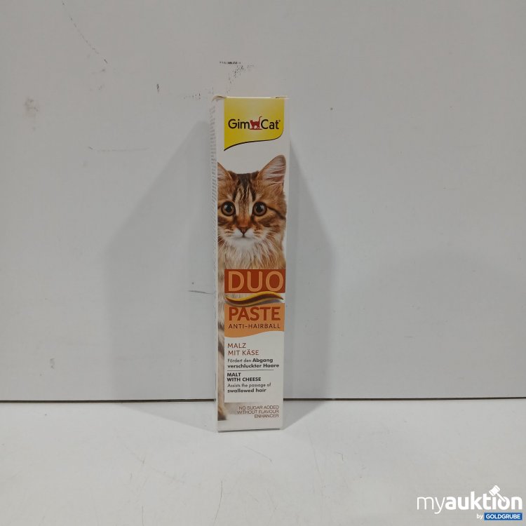 Artikel Nr. 973191: Gimcat Duo Paste Anti-Haarball mit Malz und Käse 50g