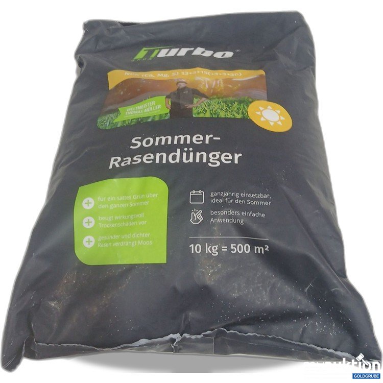 Artikel Nr. 986191: Turbo Sommer Rasendünger 10kg 
