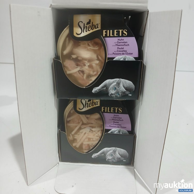 Artikel Nr. 463192: Sheba Filets mit Huhn, Garnelen & Meeresfisch 14x60g 