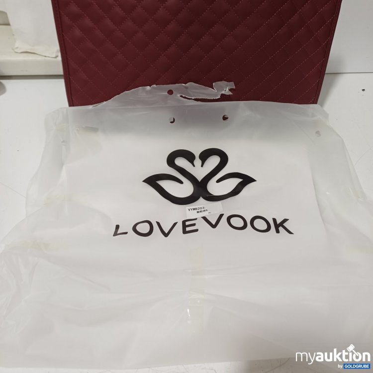 Artikel Nr. 466192 Artikel Nr. 466192: Lovevook Damen Handtasche rot gesteppte Optik