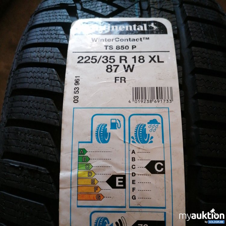 Artikel Nr. 509192 Artikel Nr. 509192: Continental 225/35R18 M+S Reifen 1Stk