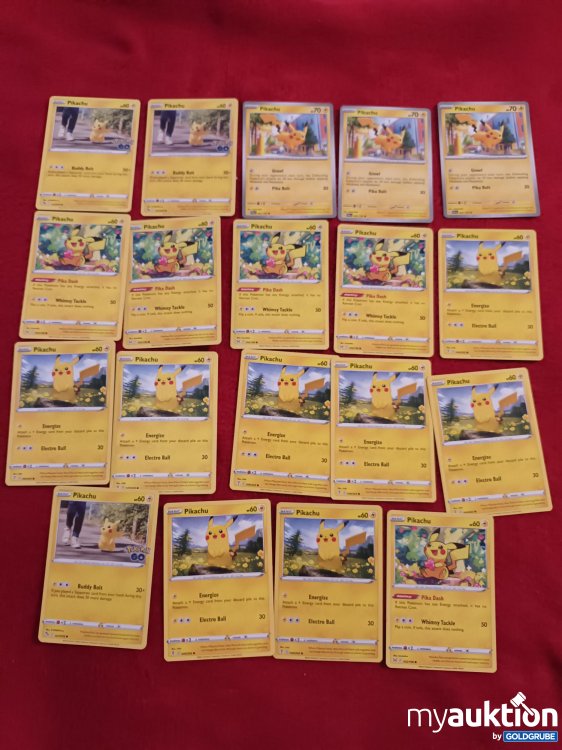 Artikel Nr. 907192 Artikel Nr. 907192: 19 Pikachu Karten