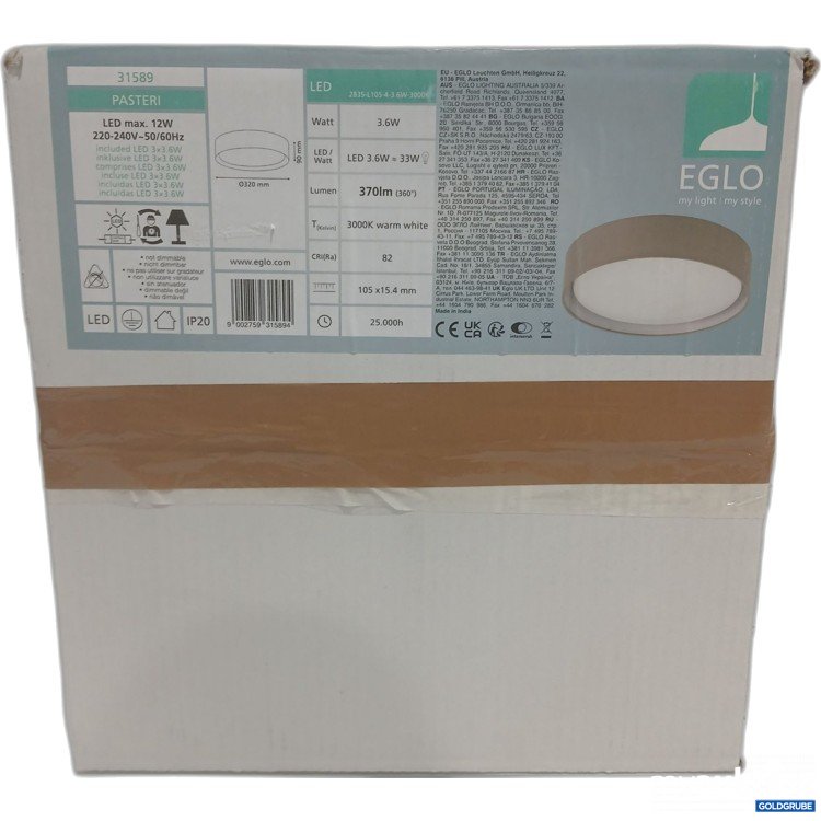 Artikel Nr. 915192: Eglo Pasteri LED 12W Leuchte