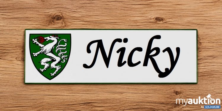 Artikel Nr. 937192 Artikel Nr. 937192: Blechschild