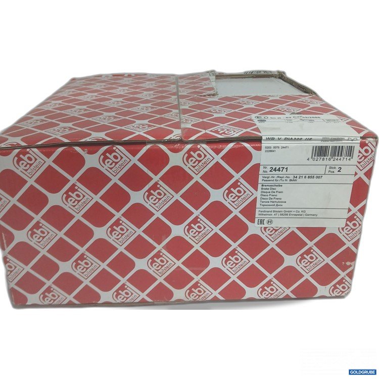 Artikel Nr. 960192: Febi Bremsscheibe für BMW 34216855007 24471 