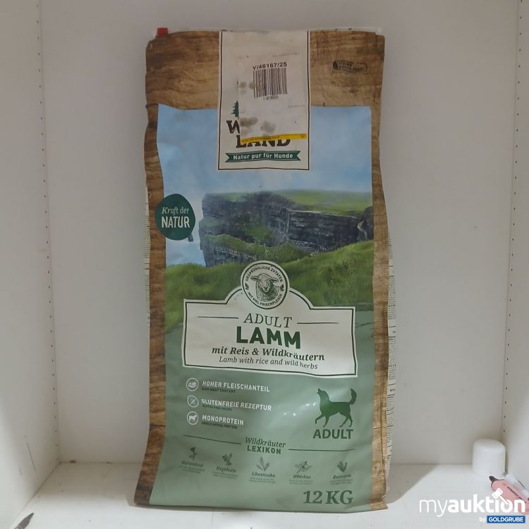Artikel Nr. 971192 Artikel Nr. 971192: WILD LAND Adult Lamm mit Reis & Wildkräutern 12 kg