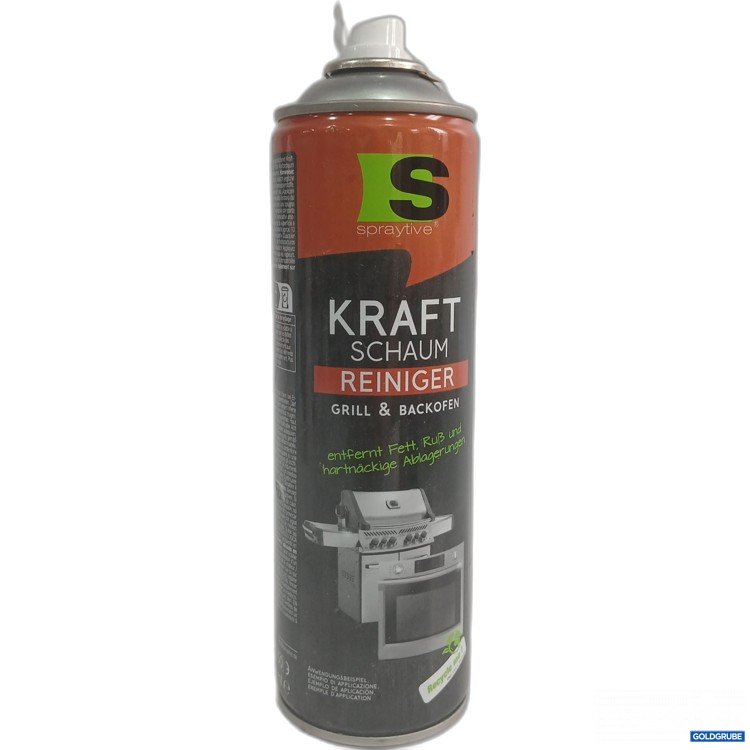 Artikel Nr. 979192: Spraytive Kraftschaum Reiniger Grill & Backofen 500ml 