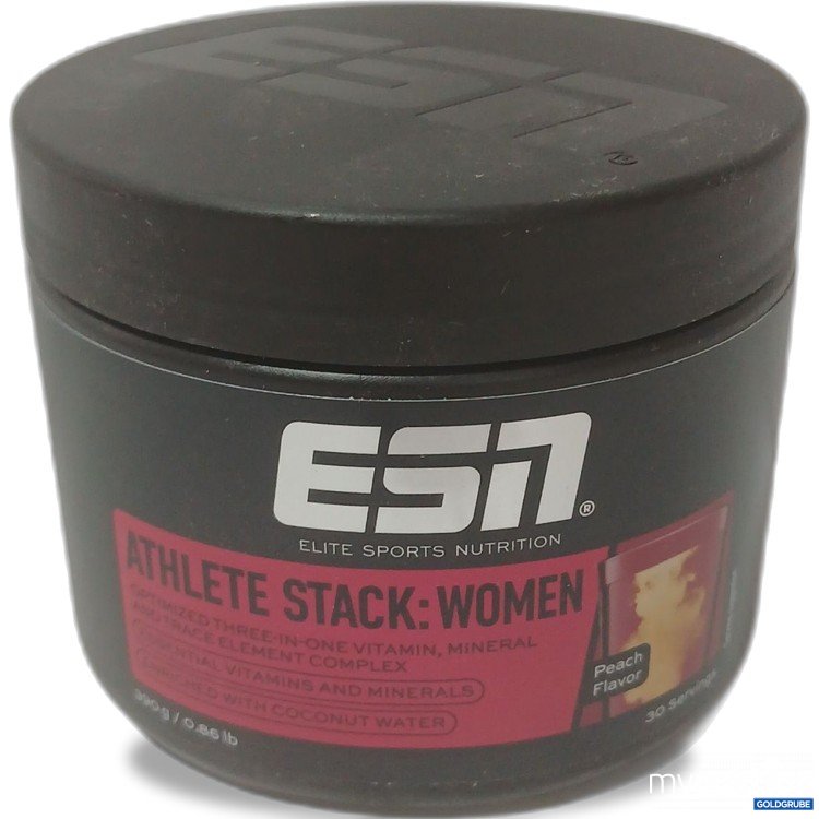 Artikel Nr. 988192 Artikel Nr. 988192: ESN Athlete Stack Women Peach Flavor 390g