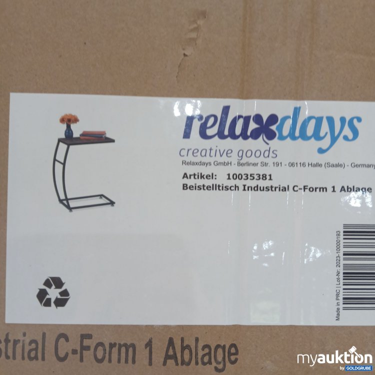 Artikel Nr. 361193 Artikel Nr. 361193: Relaxdays Beistelltisch 10035381