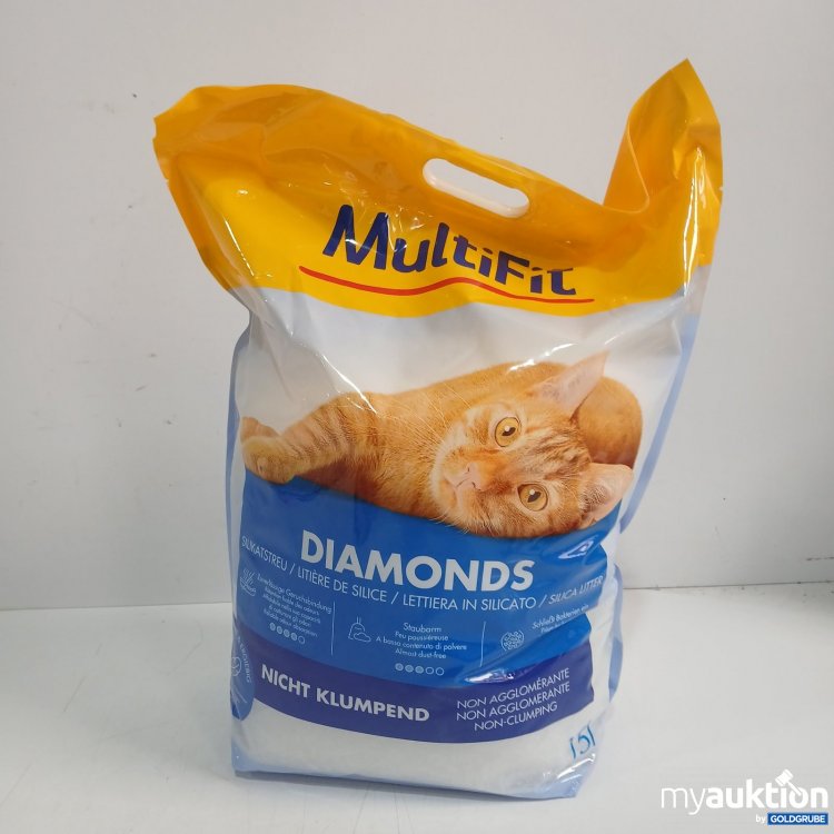 Artikel Nr. 467193: MultiFit Katzenstreu Diamonds 15 l