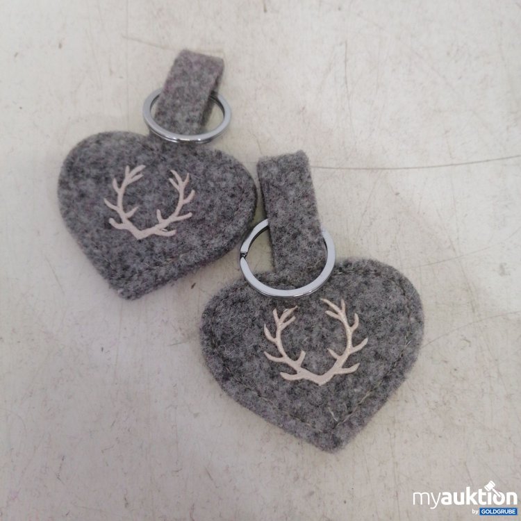Artikel Nr. 719193: Lana Green Filz Schlüsselanhänger 2 Stück