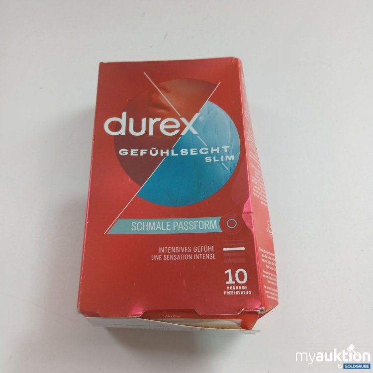 Artikel Nr. 820193: Durex Gefühlsecht Slim 10 Kondome 