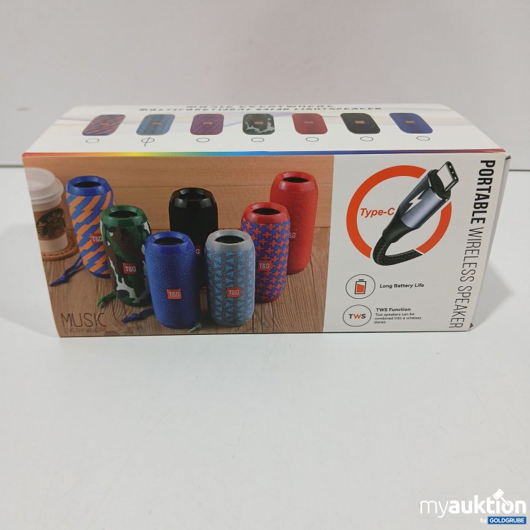 Artikel Nr. 867193: Portable Wireless Speaker TG 117