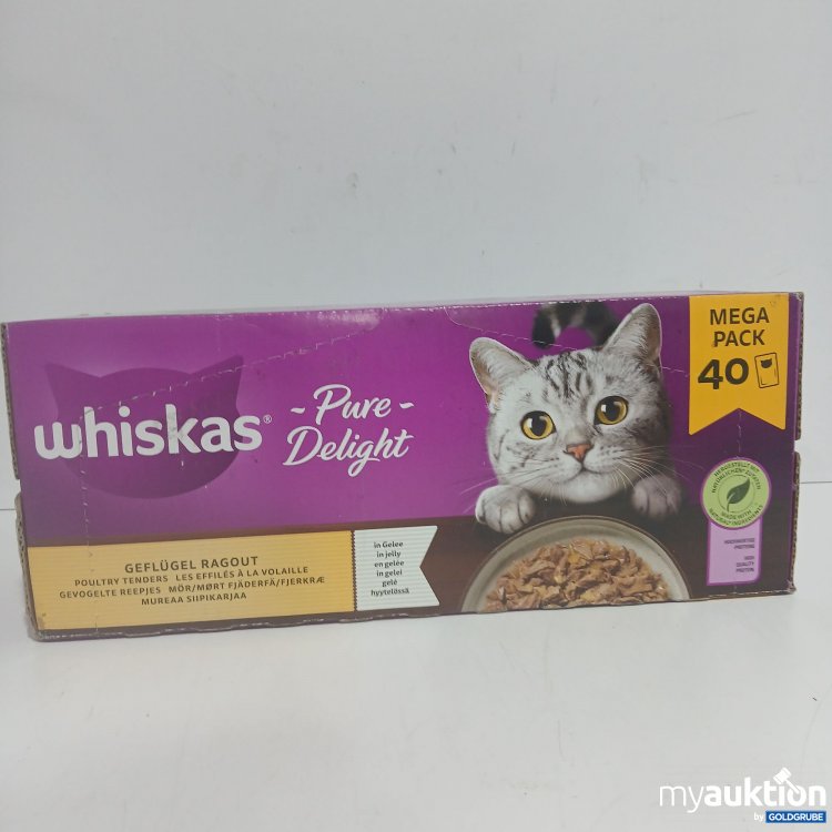Artikel Nr. 873193 Artikel Nr. 873193: Whiskas Pure Delight Geflügel Ragout 40x85g