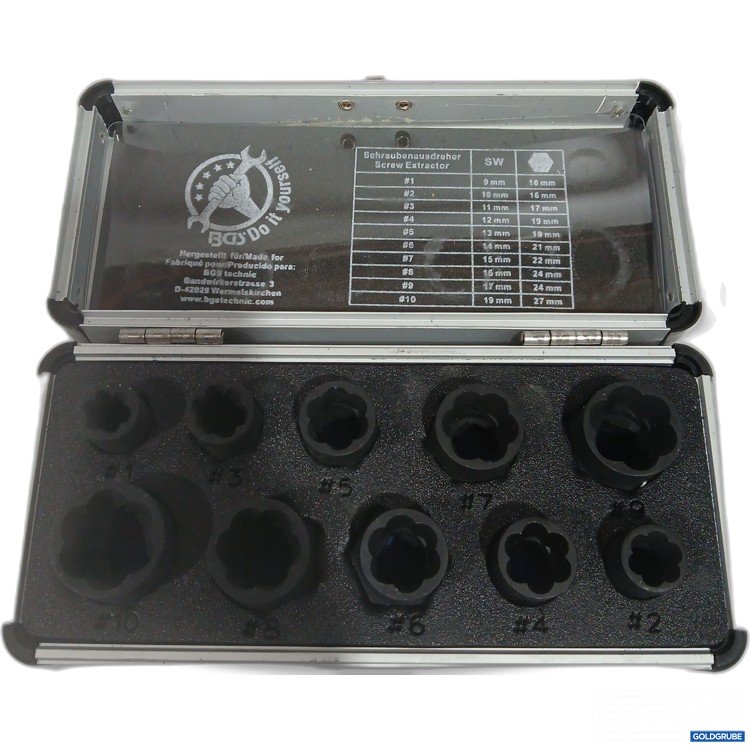 Artikel Nr. 882193: BGS 10tlg. Profil Steckschlüssel Set 