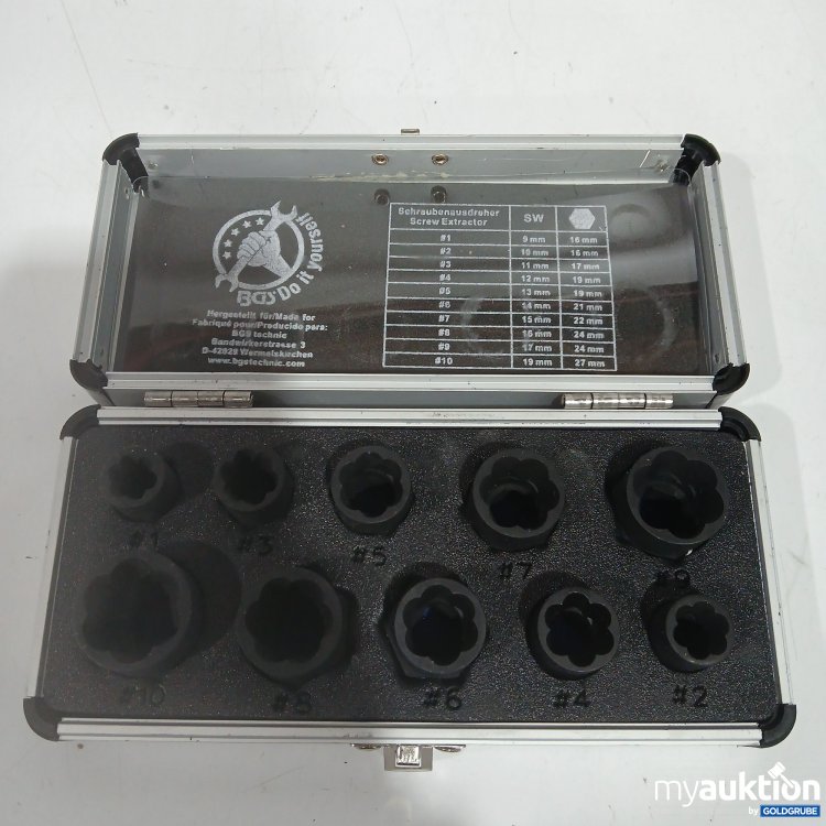 Artikel Nr. 882193: BGS 10tlg. Profil Steckschlüssel Set 