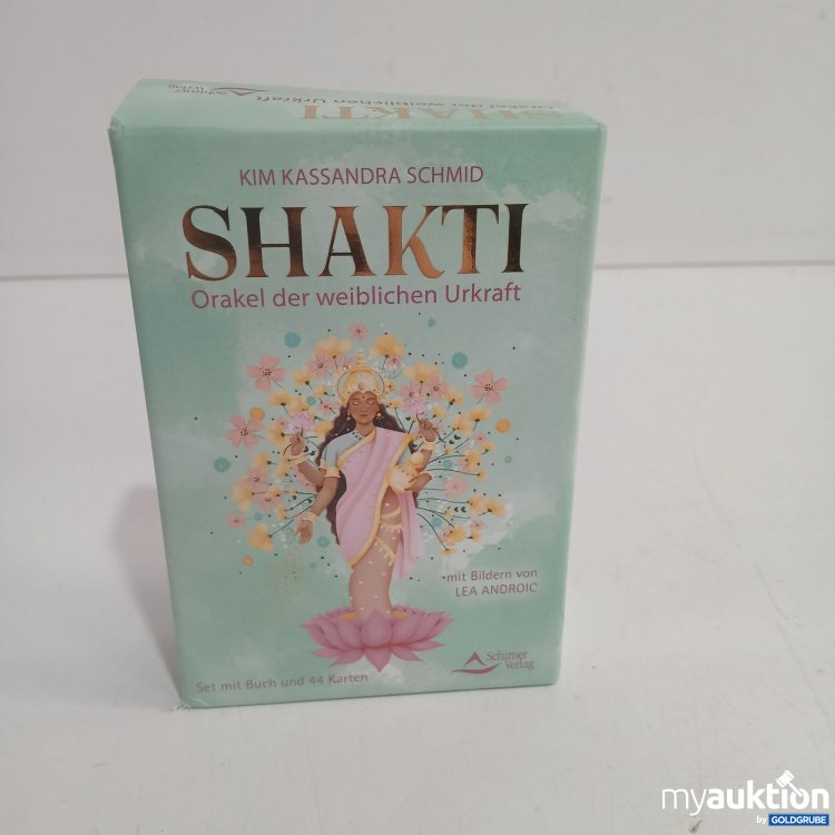 Artikel Nr. 894193: Shakti Orakel der weiblichen Kraft 44Karten 