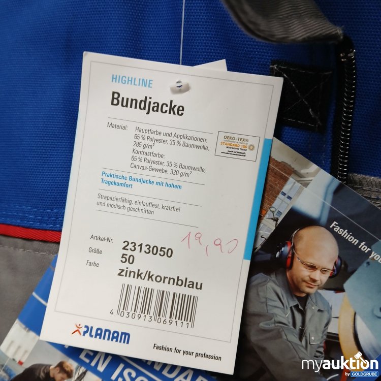 Artikel Nr. 908193: Planam Bundjacke 
