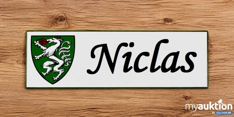 Artikel Nr. 937193: Blechschild 
