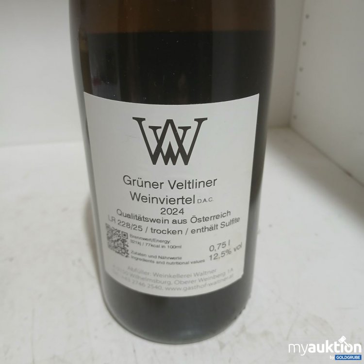 Artikel Nr. 969193: Waltner Grüner Veltiner Weinviertel DAC 2024 750ml