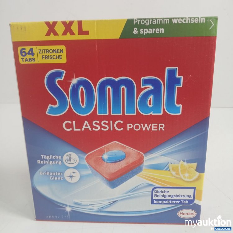 Artikel Nr. 977193: Somat Classic Power Geschirrspültabs XXL,
64 Taps