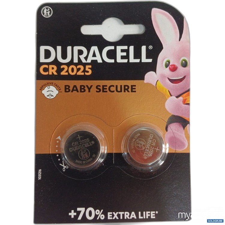 Artikel Nr. 983193: Duracell 2Stk Specialty CR2025 Lithium-Knopfbatterien, 3V