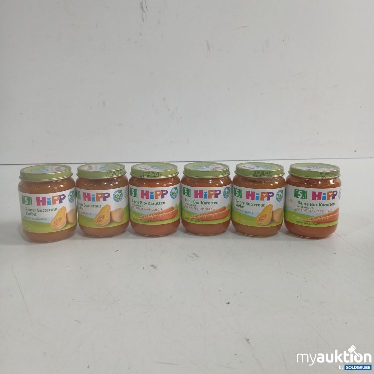 Artikel Nr. 985193: Diverse Hipp Baby Nahrung 6x125g 