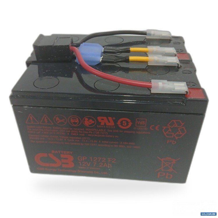 Artikel Nr. 444194 Artikel Nr. 444194: MDS Battery, GP1272 F2, 12V 7,2Ah