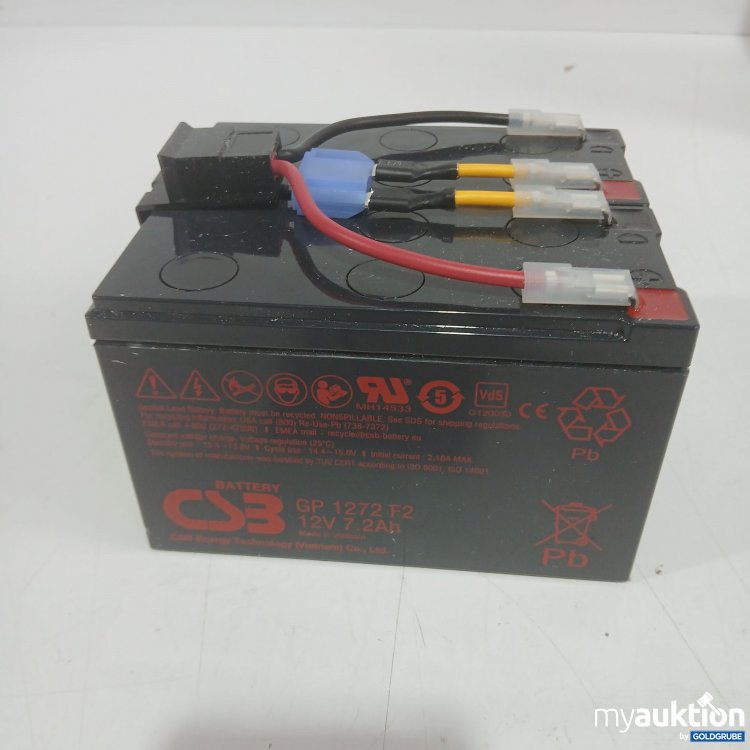 Artikel Nr. 444194 Artikel Nr. 444194: MDS Battery, GP1272 F2, 12V 7,2Ah