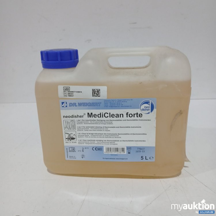 Artikel Nr. 478194 Artikel Nr. 478194: Dr. Weigert neodisher MediClean forte 5 l