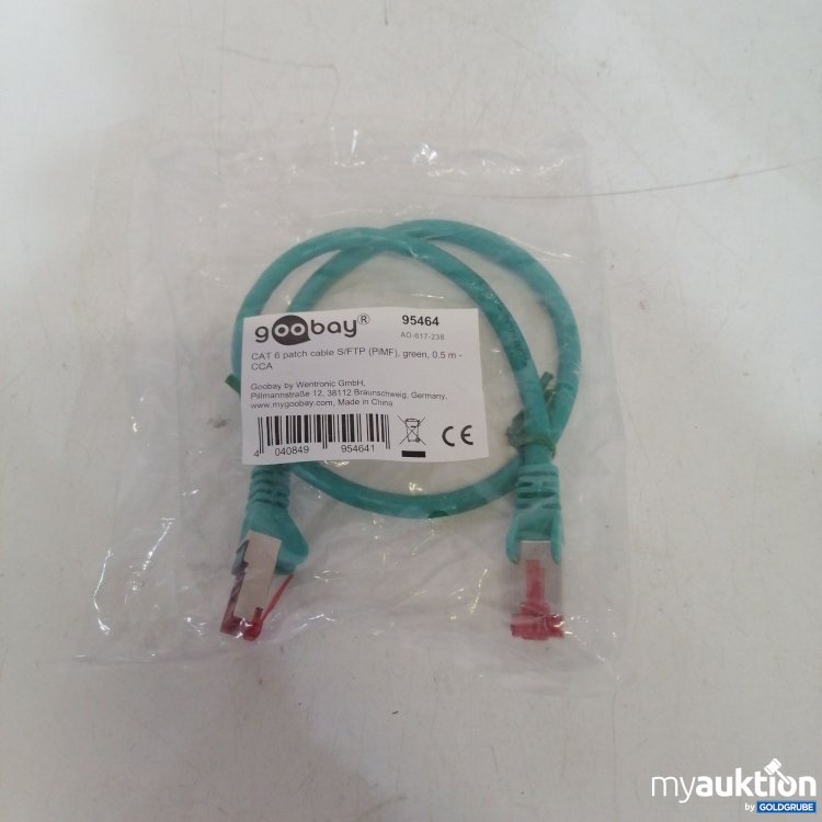 Artikel Nr. 691194: Goobay Cat6 Patch Cable 0.5m