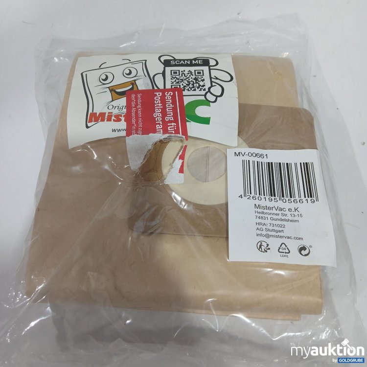 Artikel Nr. 882194: Staubsauger Beutel MV-00661 