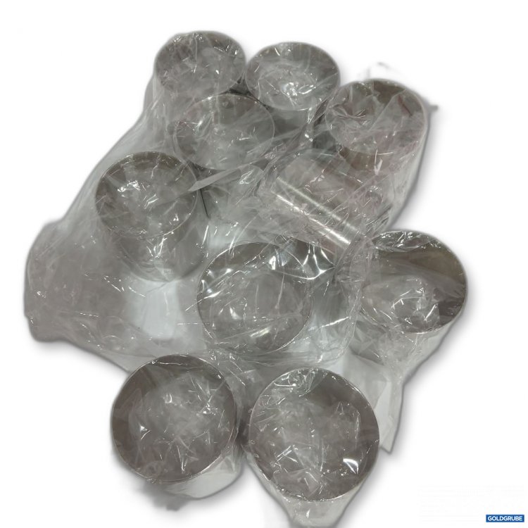 Artikel Nr. 893194: Mini  Edelstahl Kuchenformen 10 Stück