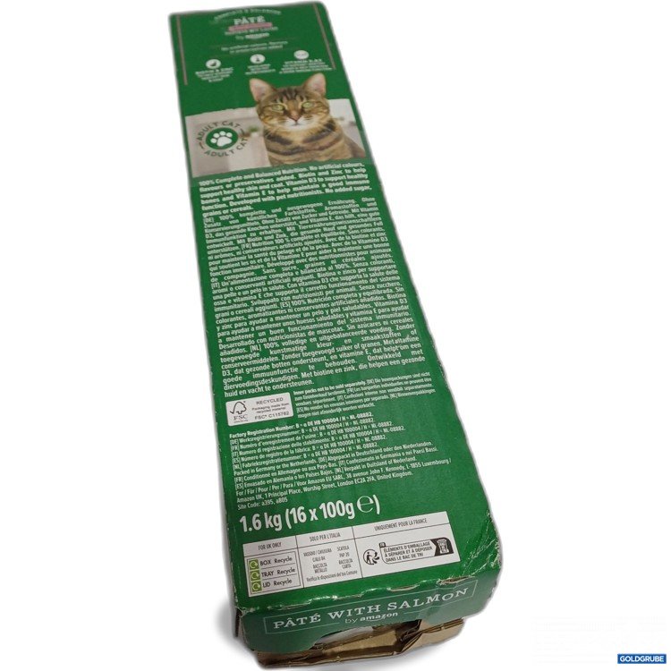 Artikel Nr. 897194 Artikel Nr. 897194: Katzenfutter, Pastete mit Lachs 16x100g