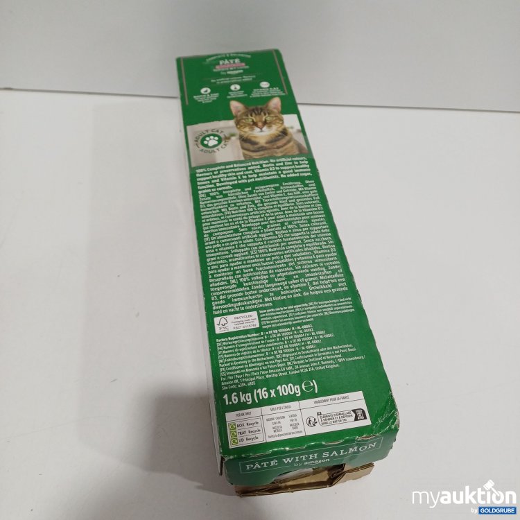 Artikel Nr. 897194 Artikel Nr. 897194: Katzenfutter, Pastete mit Lachs 16x100g