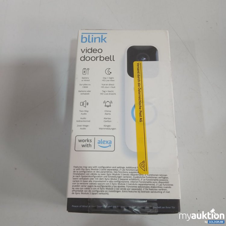 Artikel Nr. 919194: blink Video Doorbell