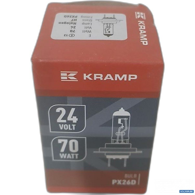 Artikel Nr. 930194: KRAMP PX26D Halogenlampe 24 Volt 70 Watt