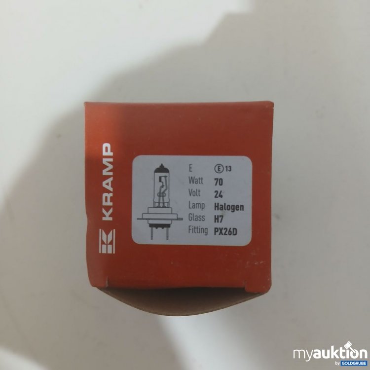 Artikel Nr. 930194: KRAMP PX26D Halogenlampe 24 Volt 70 Watt